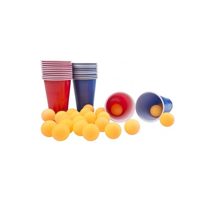 Benson Drankspel Bier Pong Set 48-delig: Ultieme Feestmaker voor Onvergetelijke Avonden!