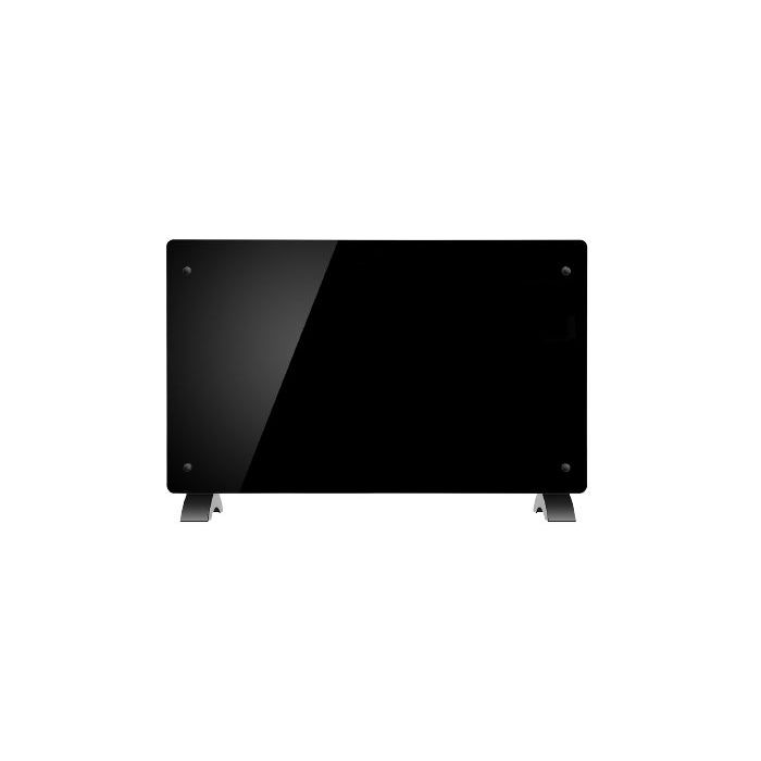 Benson Paneelverwarming 1500w glas zwart