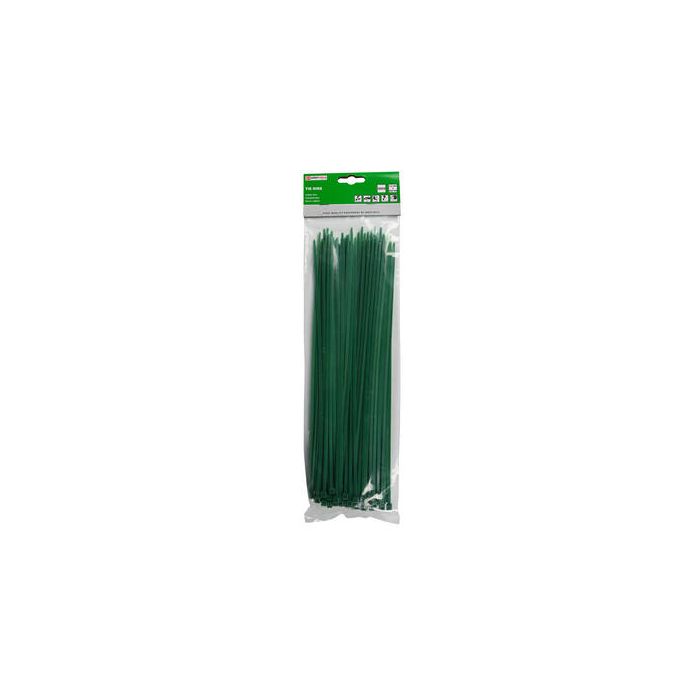 014256 Tie ribs 3.6 x 300 mm / 100 dlg groen | Mtools