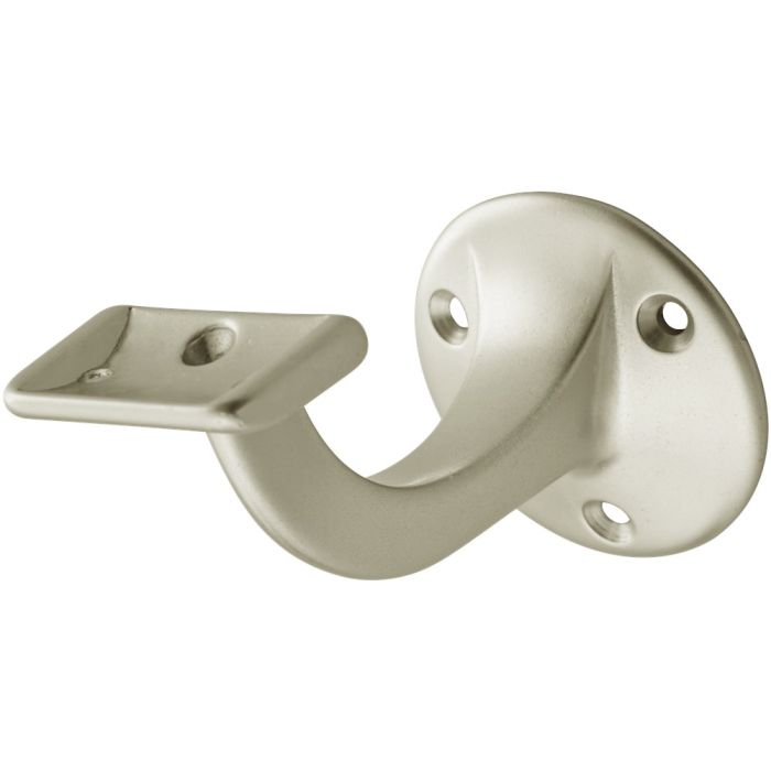 Leuninghouder 75 vlak nieuw zilver 3507-02