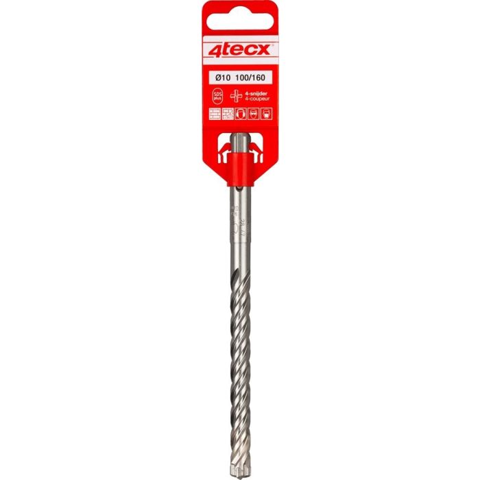 4tecx SDS+ hamerboor 4 snijder 5,0 x 260/310mm | Mtools