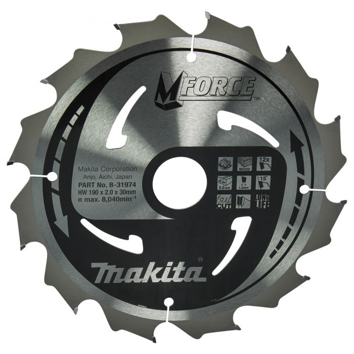Makita B-31974 Cirkelzaagblad Hout | Mtools