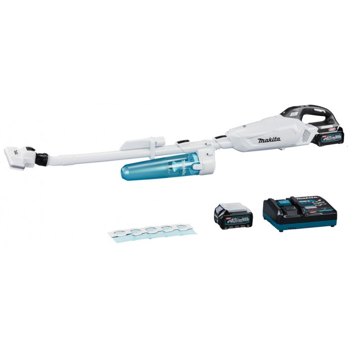 Makita CL002GD215 40 V Max Steelstofzuiger wit | Mtools
