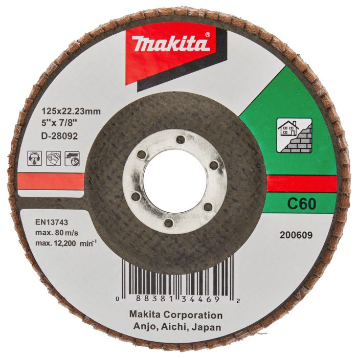 Makita D-28092 Lamellenschijf 125mm C60 | Mtools