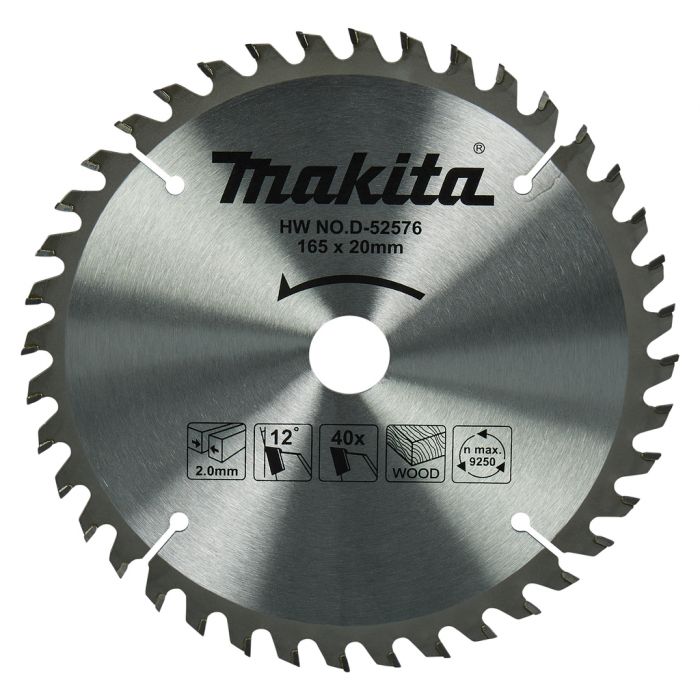 Makita D-52576 Cirkelzaagblad Hout | Mtools