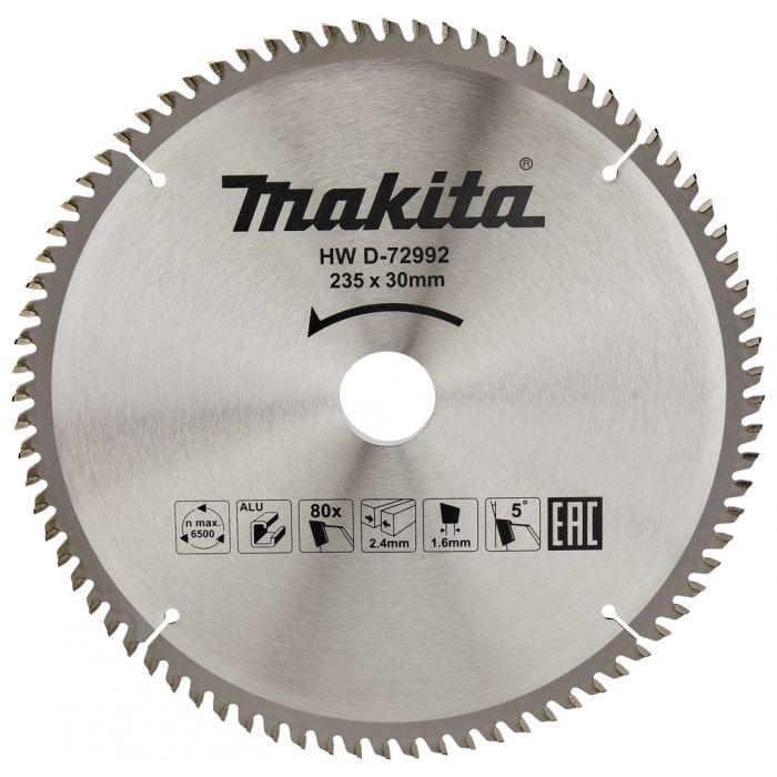 Makita D-72992 Cirkelzaagblad Aluminium | Mtools