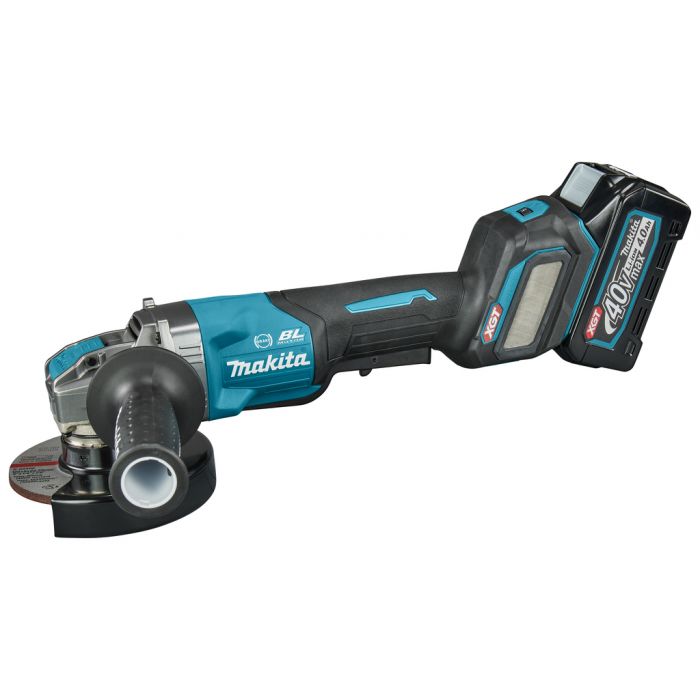 Makita GA044GM201 40 V Max Haakse slijper 125 mm X-LOCK | Mtools