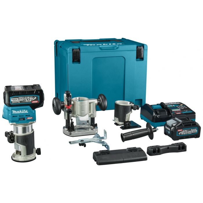 Makita RT001GM206 40 V Max Boven- en kantenfrees | Mtools