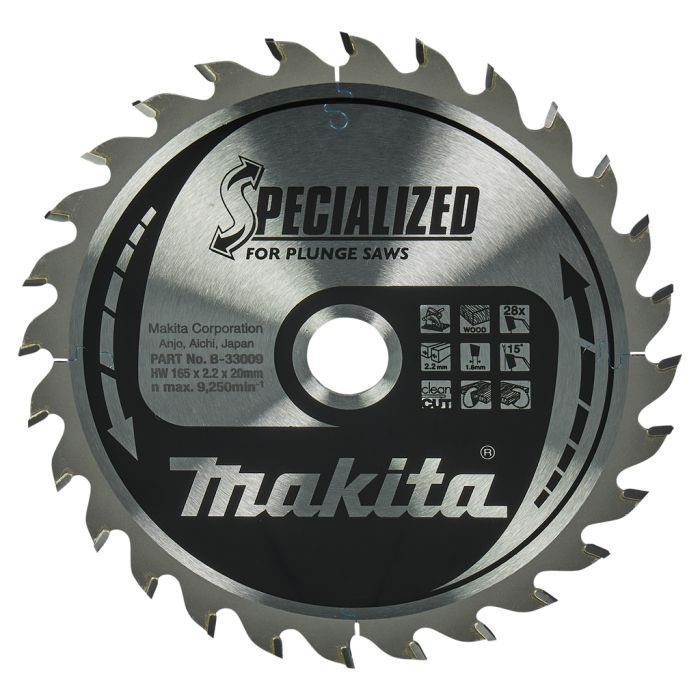 Makita B-33009 Invalcirkelzaagblad hout | Mtools