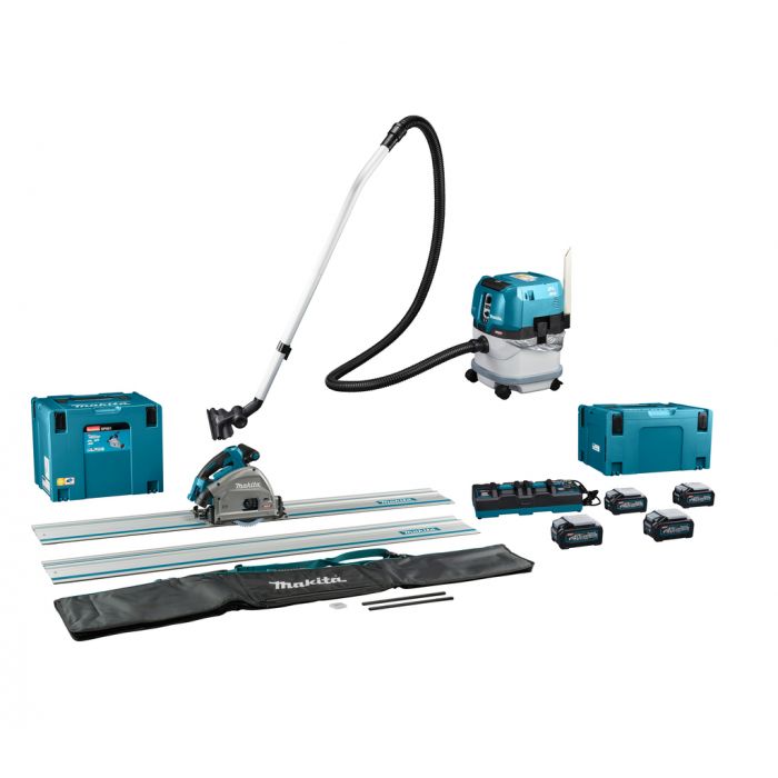 Makita DK0195G201 40 V Max AWS Combiset voor (inval)zagen en stofzuigen | Mtools
