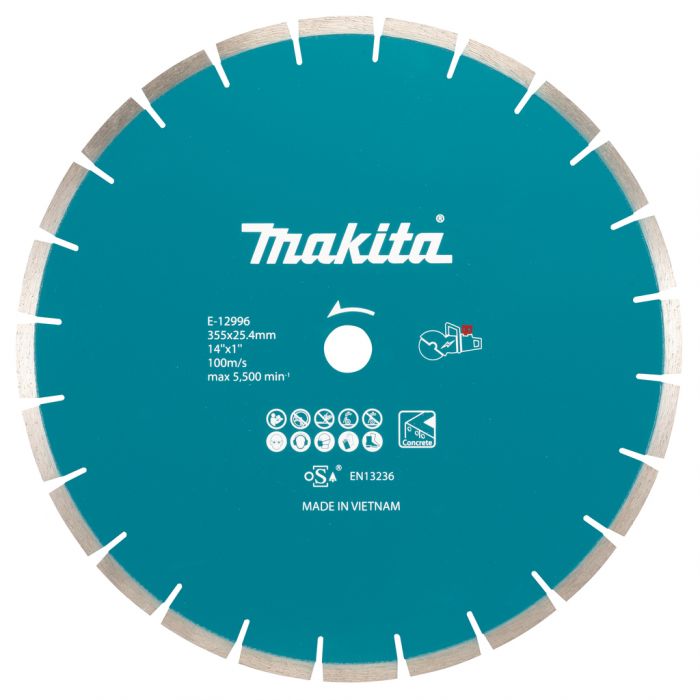 Makita E-12996 Diamantschijf 355x2,8x25,4mm | Mtools