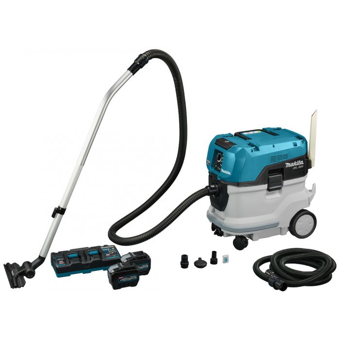 Makita VC006GML22 2x40 V Max Stofzuiger nat en droog M-klasse | Mtools