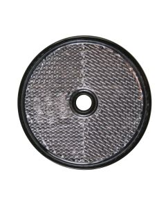000474 Reflector rond wit + gat 60 mm E4