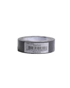 001441 PVC tape 18 mm x 10 mtr zwart