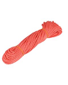 002009 Touw 4 mm x 25 mtr streng oranje