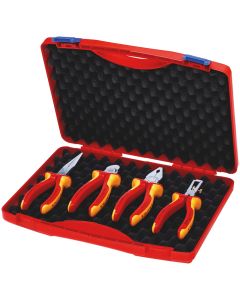 KNIPEX Gereedschapsbox "RED" Electro Set 1