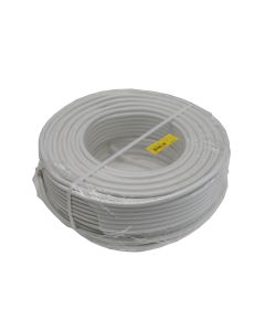 002251 Honeywell Stroomkabel rond 3 x 2.50 100 mtr wit