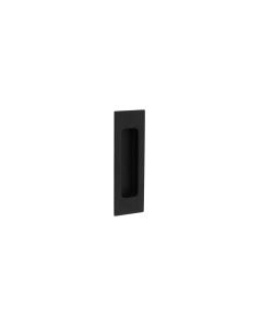 INTERSTEEL Schuifdeurkom rechthoek 120x40mm blind zwart