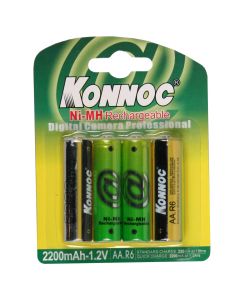 003089 Batterij penlite oplaadbaar 2200 mAh 4 dlg
