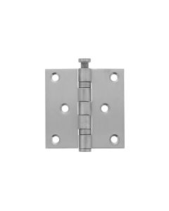 INTERSTEEL Kogellagerscharnier recht 3" (76x76x2,5) RVS