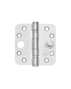 INTERSTEEL SKG3 Kogellagerscharnieren 3.5" afgerond (89x89x3) RVS