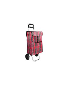 004159 Boodschappentrolley 92 x 34 x 27 cm ruit
