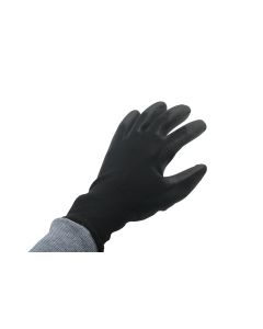 006085 Werkhandschoen PU flex nylon zwart maat 9 (L)