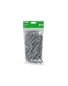 006657 Pluggen 10 mm nylon 50 dlg