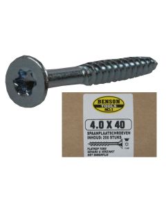 007897 Spaanplaatschroef torx TX-20 voor beslag 4.0 x 40 mm