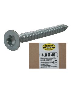 007899 Spaanplaatschroef torx TX-20 4.0 x 40 mm