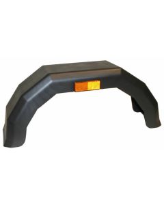 007956 Aanhangwagen spatbord flex kunststof 10"