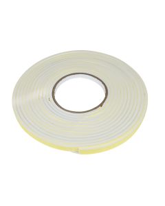 008503 Tochtband foam 9 x 5 mm 5.5 mtr wit