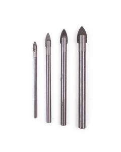 008587 Boorset 4 dlg glas 3 - 5 -6 - 8 mm