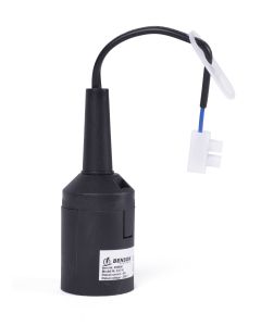 008640 Fitting verhuisfitting E27 zwart