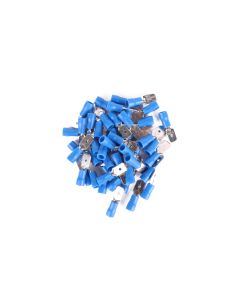 009538 Kabelschoen 50 dlg man plat 2.5=>6.3 blauw