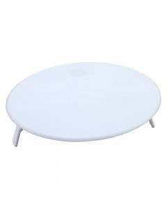 Attema AFDEKPLAAT KLEMMEND ROND 95MM WIT!