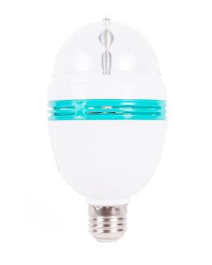 010693 LED discolamp roterend E27