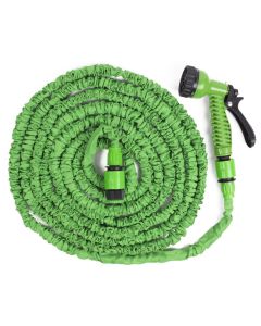 011909 Tuinslangset 15 mtr uitrekbaar