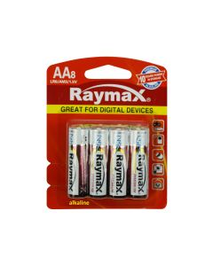 012017 Raymax batterij AA LR6 8 dlg alkaline
