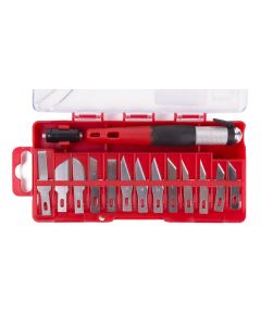 012063 Precisie hobbymessen set met LED 15 dlg