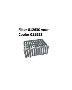 012630 Filter voor cooler 011952