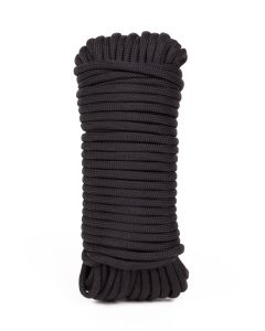 013364 Touw paracord 3 mm x 15 mtr zwart