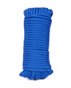 013365 Touw paracord 3 mm x 15 mtr blauw