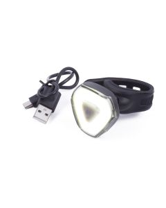 013528 Fietslamp led usb oplaadbaar wit