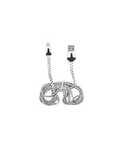 013727 USB lightning kabel 2 mtr nylon