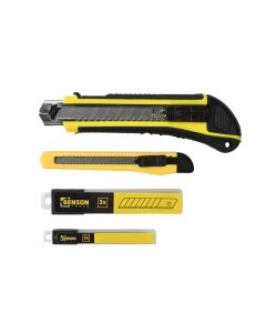 013972 Afbreekmessen set 9 mm en 18 mm + 6 reservemessen