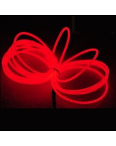 014080 Neon licht draad flexibel rood 3 mtr