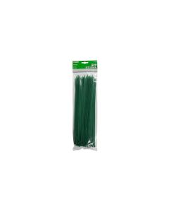 014256 Tie ribs 3.6 x 300 mm / 100 dlg groen