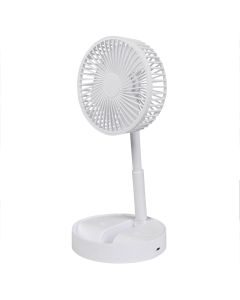 014538 Ventilator opvouwbaar en oplaadbaar wit