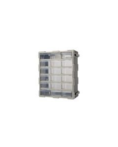 015145 Opbergbox 18 vak 38,1 x 46,5 x 15,8 cm